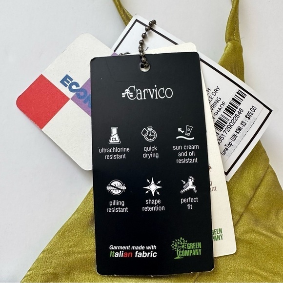 FAE LUNA BIKINI TOP KIWI NWT XS - Picture 5 of 7